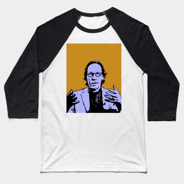 Lawrence Krauss Baseball T-Shirt by DJVYEATES